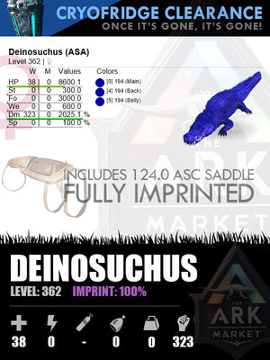 Deinosuchus | DM323 | 100% Imprinted