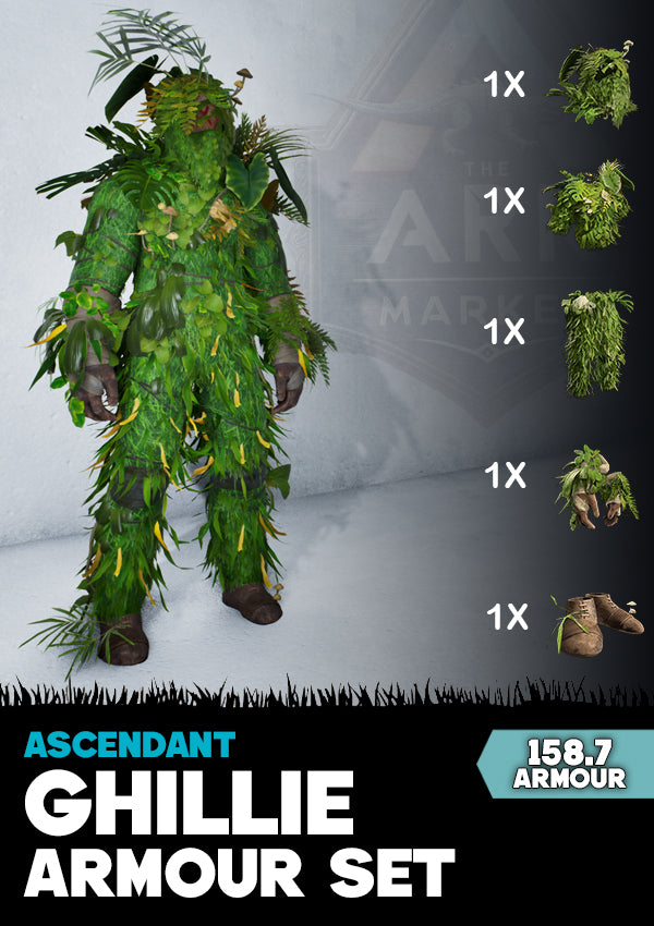 Ascendant Ghillie Armour Set - The Ark Market