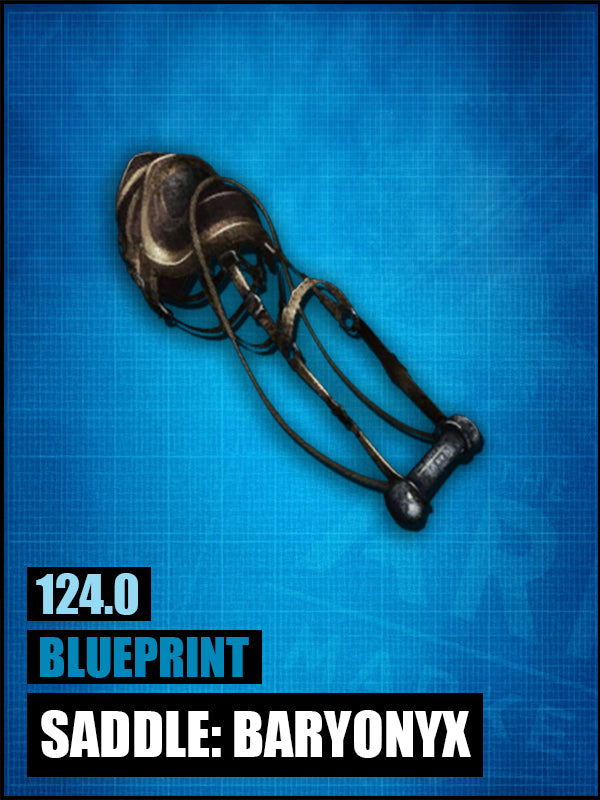 Blueprint: 124.0 Baryonyx Saddle