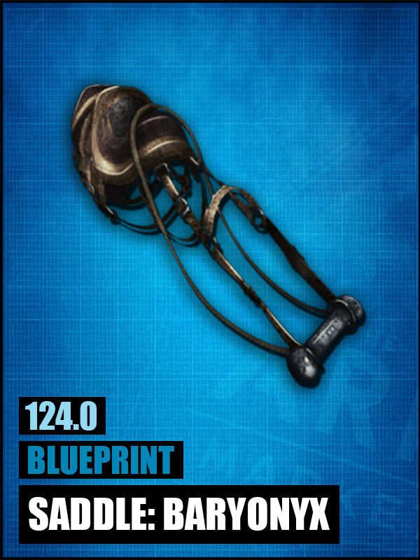 Blueprint: Baryonyx Saddle