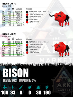 Bison | Lvl362 | DM190