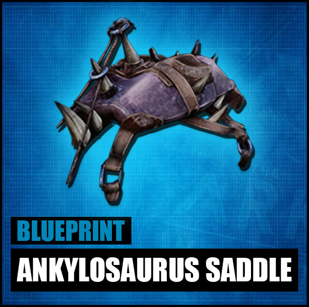 Blueprint: Ankylosaurus Saddle