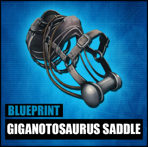 Blueprint: Giganotosaurus Saddle