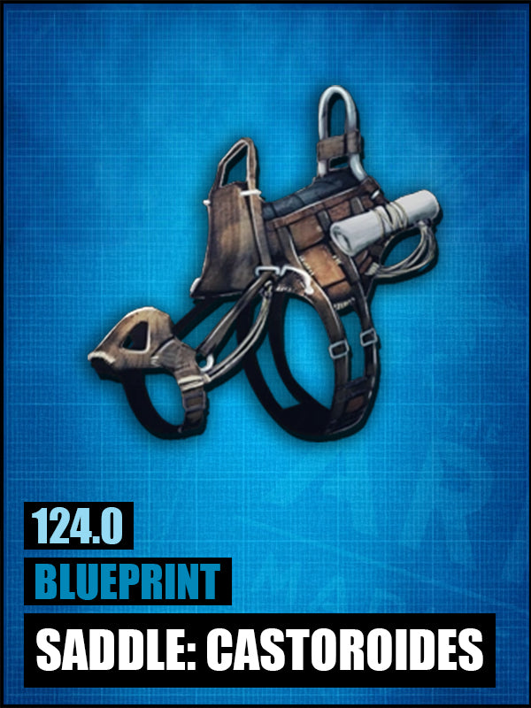 Blueprint: Castoroides Saddle - The Ark Market