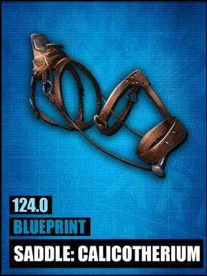 Blueprint: Chalicotherium Saddle