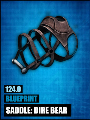 Blueprint: Dire Bear Saddle
