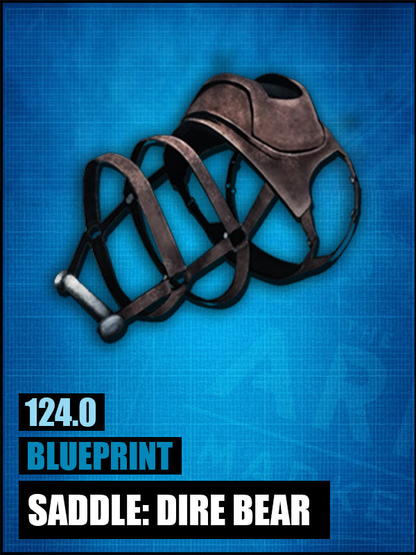 Blueprint: Dire Bear Saddle