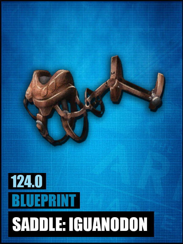 Blueprint: Iguanodon Saddle - The Ark Market