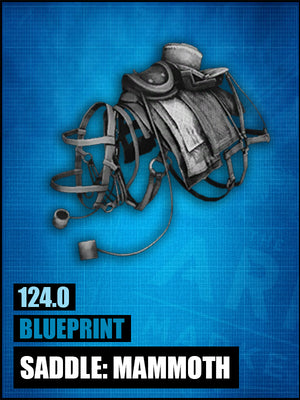 Blueprint: Mammoth Saddle