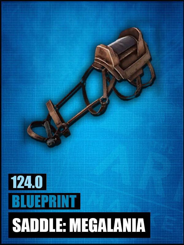Blueprint: Megalania Saddle - The Ark Market