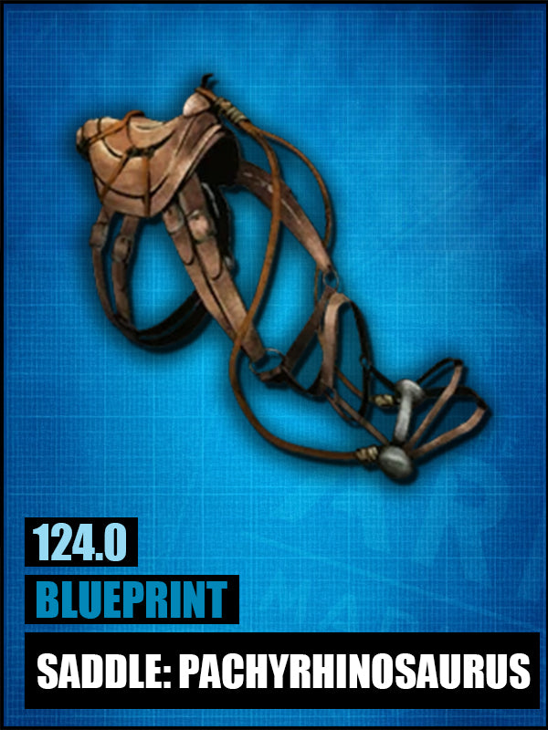 Blueprint: Pachyrhinosaurus Saddle - The Ark Market