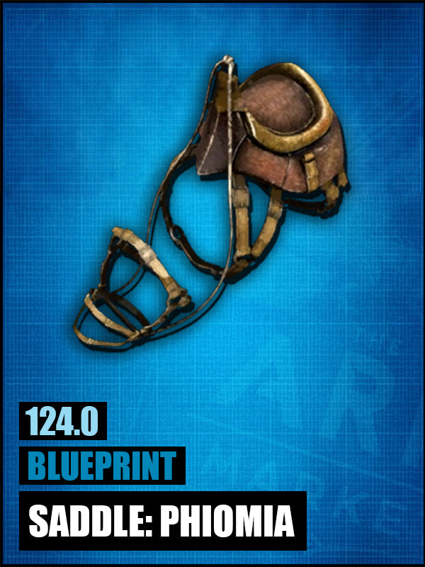 Blueprint: Phiomia Saddle - The Ark Market