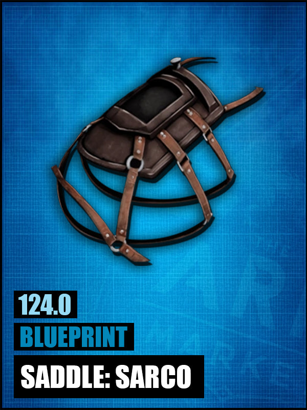 Blueprint: Sarco Saddle - The Ark Market