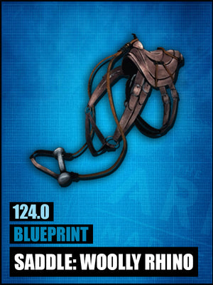 Blueprint: Woolly Rhino Saddle
