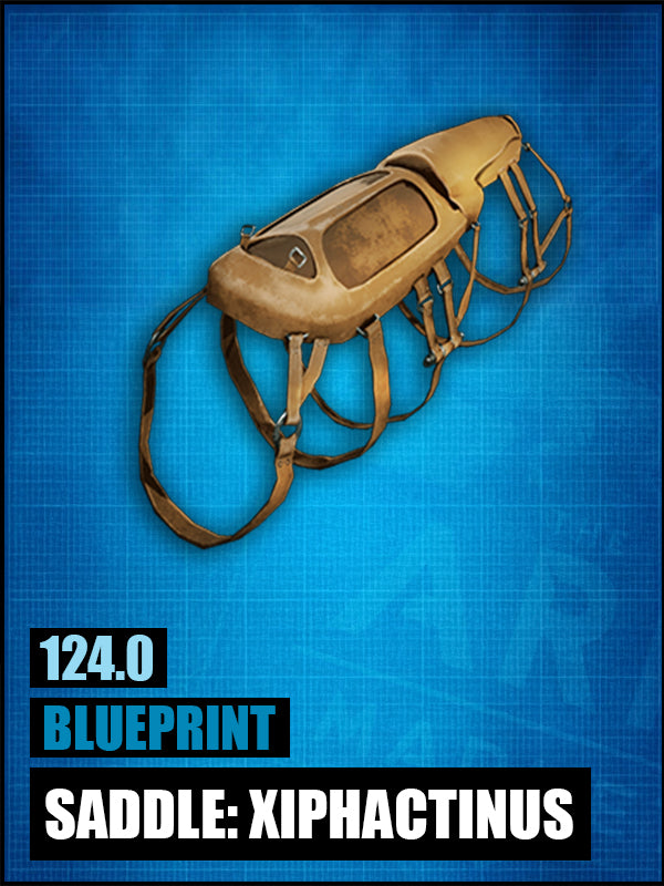 Blueprint: Xiphactinus Saddle - The Ark Market