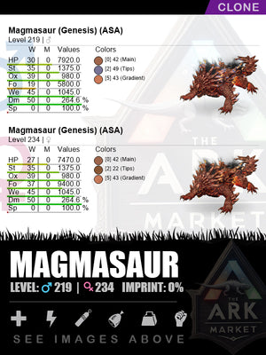 Magmasaur | DM: 264.6% (50)