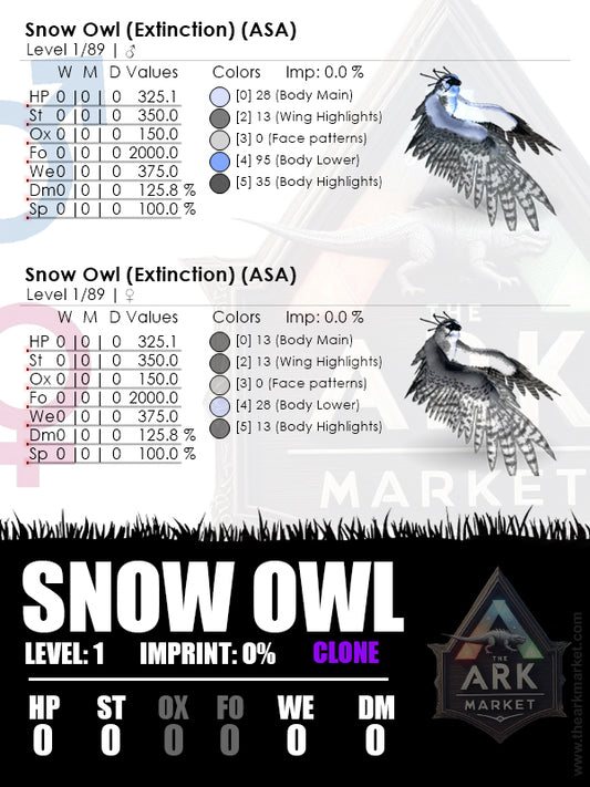 Snow Owl - Lvl1