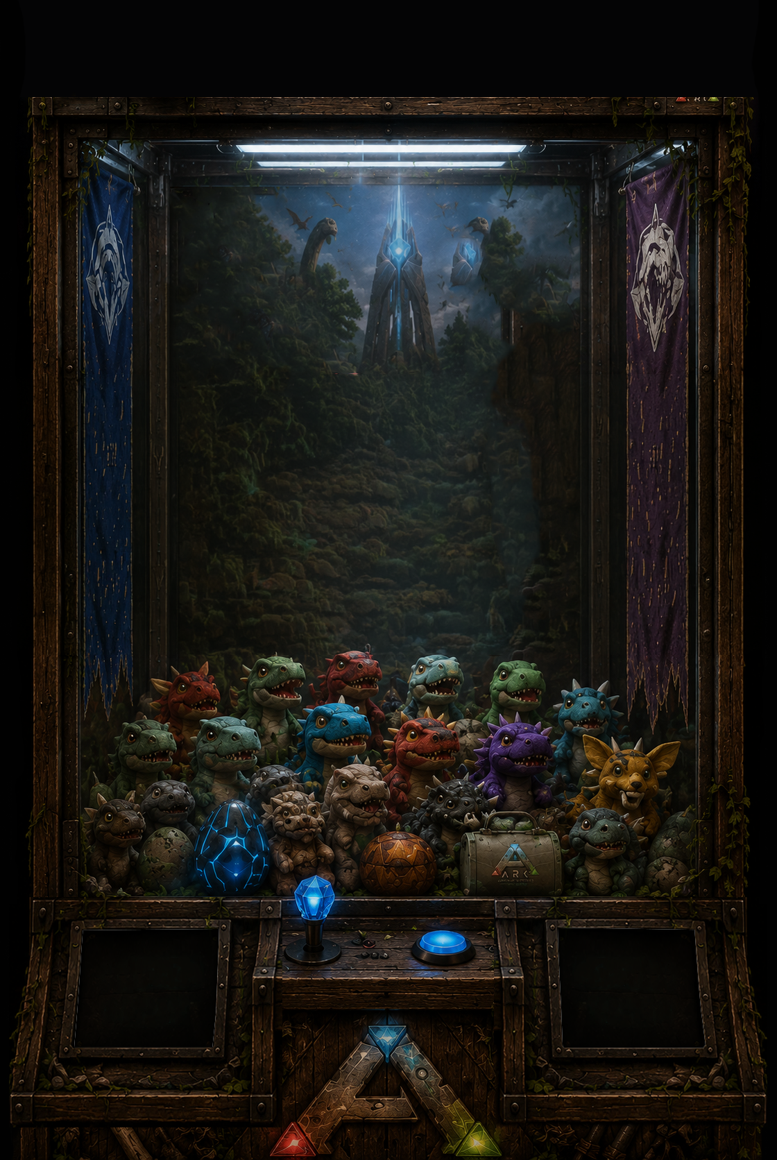 Claw Machine Background