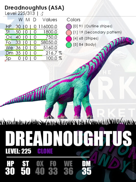 Dreadnoughtus | Lvl225