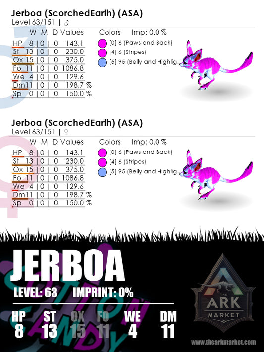 Jerboa | Lvl63 "CC"