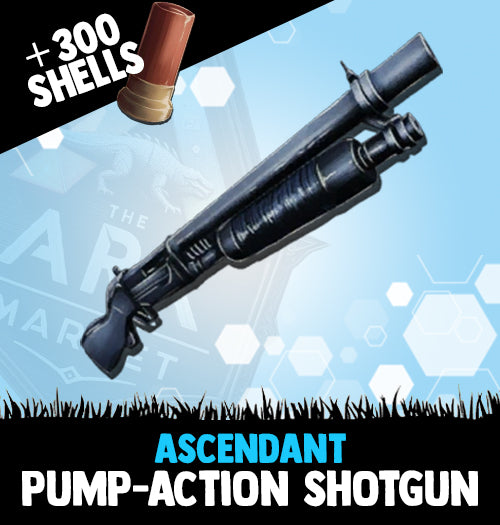 Ascendant Pump-Action Shotgun + ammo