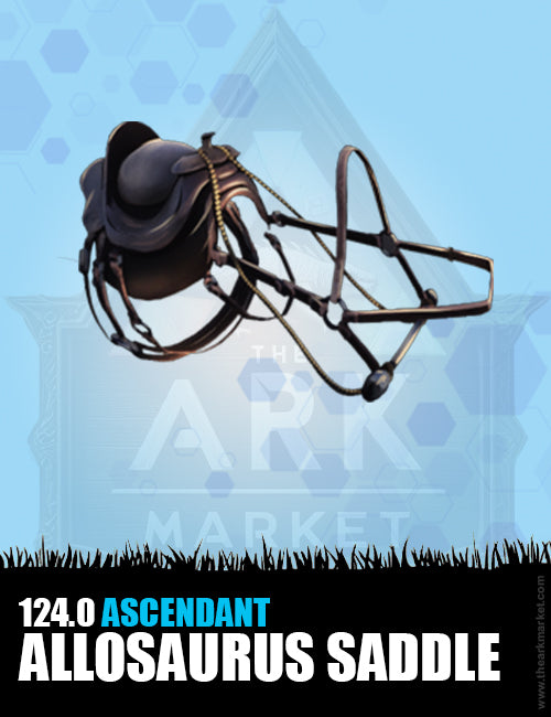 Allosaurus Saddle - The Ark Market