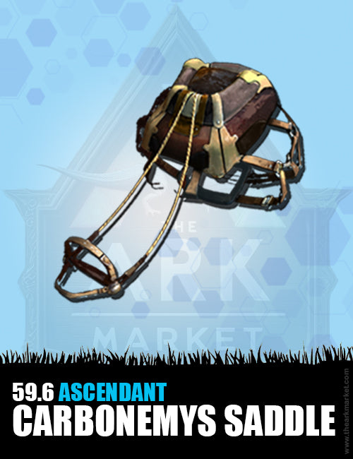 Carbomemys Saddle - The Ark Market