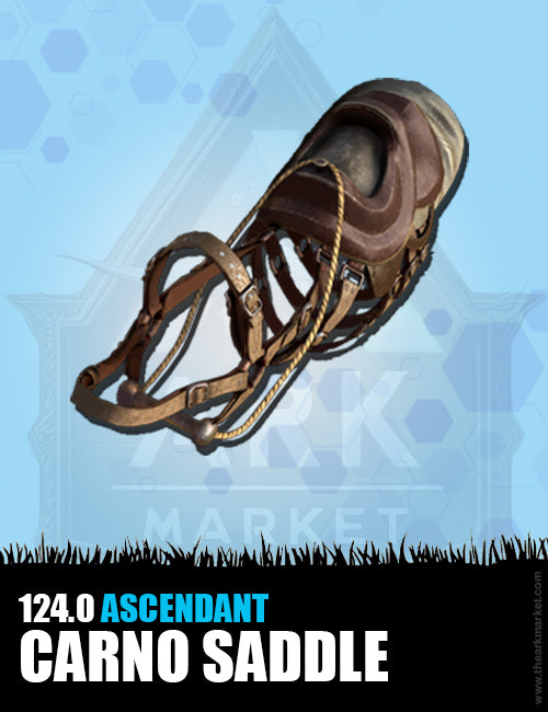Carnotaurus Saddle - The Ark Market
