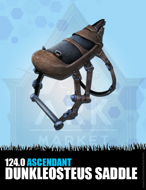 Dunkleosteus Saddle - The Ark Market
