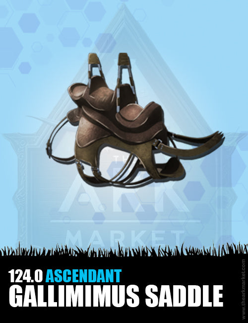 Gallimimus Saddle