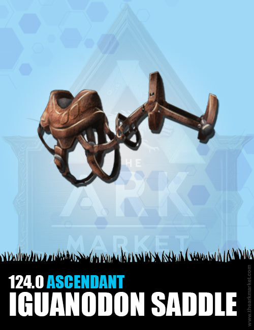 Iguanodon Saddle - The Ark Market