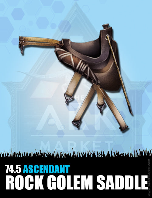 Rock Golem Saddle