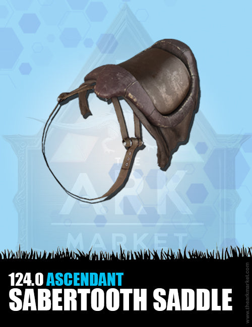 Sabertooth Saddle - The Ark Market