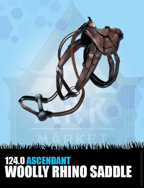 Woolly Rhino Saddle
